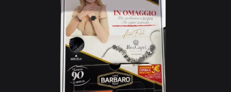 90 capsule Barbaro nero Cioccolattoso compatibili con A Modo Mio